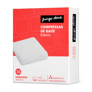 Imagem do produto Compressas de Gaze Estéreis Pingo Doce