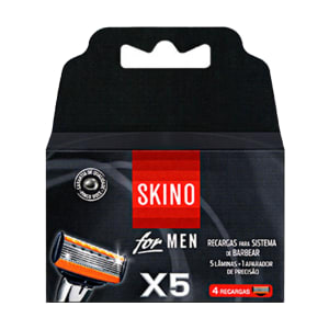 Imagem do produto Recarga Lâminas de Barbear X5 Men Skino