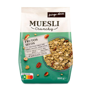 Imagem do produto Muesli Crunchy de Frutos Secos Pingo Doce