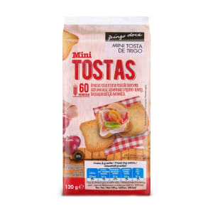 Imagem do produto Mini Tostas de Trigo Pingo Doce