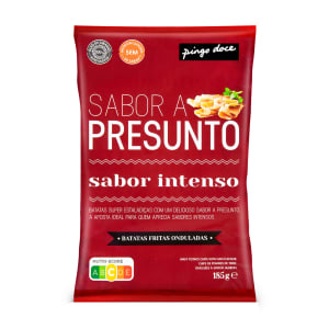 Imagem do produto Batatas Fritas Onduladas com Presunto Pingo Doce