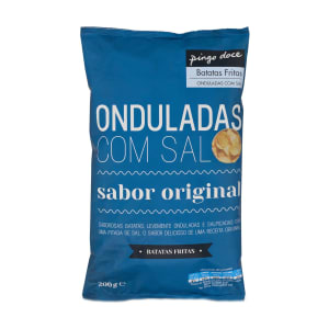 Imagem do produto Batatas Fritas Onduladas com Sal Pingo Doce