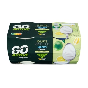 Imagem do produto Iogurte Cremoso Proteíco de Limão Go Active Pingo Doce - Pack 4