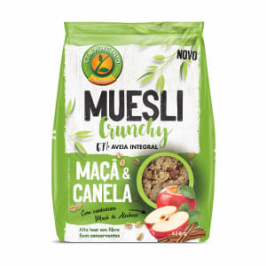 Imagem do produto Muesli Crunchy de Maçã e Canela Cem Porcento
