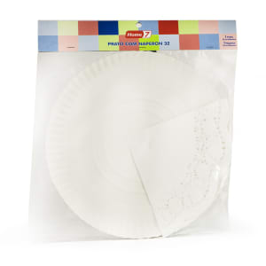 Imagem do produto Prato de Cartão 32 cm com Naperão 35 cm Home 7