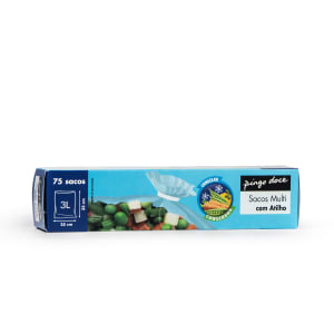 Imagem do produto Sacos de Congelação Multi com Atilho Pingo Doce 3 litros