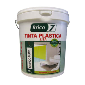 Imagem do produto Tinta Plástica Lisa Branco Brico 7