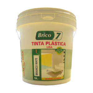 Imagem do produto Tinta Plástica Lisa Branco Brico 7