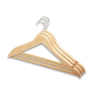 Conjunto 3 Cabides Madeira Smukee product image
