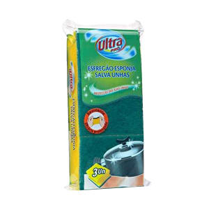 Esfregão Salva Unhas Fibra Verde Ultra Pro product image