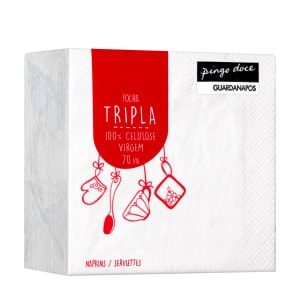 Guardanapos Folha Tripla Pingo Doce product image