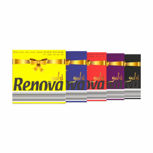 Guardanapo Gold Folha Dupla Mix Renova product image