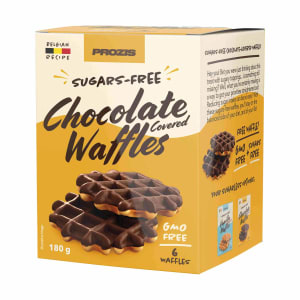 Imagem do produto Waffles Cobertos com Chocolate Prozis