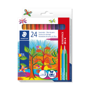 Imagem do produto Marcadores para Colorir Noris Staedtler 20+4 cores