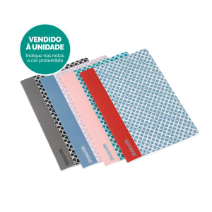 Imagem do produto Caderno Agrafado A4 Pautado Cores Sortidas Smooth Ancor