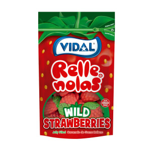 Imagem do produto Gomas Morangos Selvagens Recheados Rellenolas Vidal