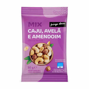 Imagem do produto Mix Caju Avelã Amendoim Torrados Pingo Doce
