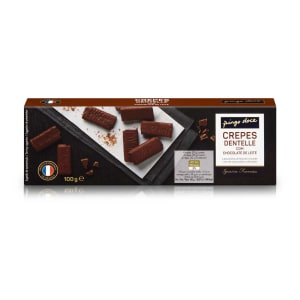 Bolachas Crepe Dentelle com Chocolate Iguarias Pingo Doce product image