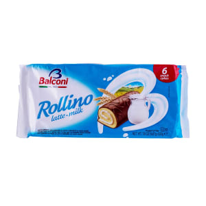Imagem do produto Bolo Snack Rollino com Leite Balconi - 6 un