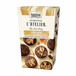 Bombons Sortido Avelã Caramelo Salgado e Cacau L'Atelier Nestlé product image