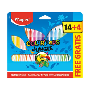 Imagem do produto Marcadores de Feltro Color Pepps Jungle Maped