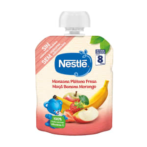 Imagem do produto Bolsa de Fruta Banana Maçã e Morango Nestlé