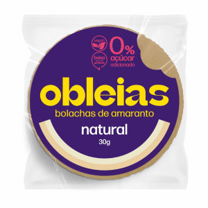 Bolachas de Amaranto Natural Obleias product image