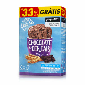 Bolachas Matinais de Chocolate Pingo Doce 33% Grátis - 8 un product image