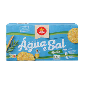Bolachas de Água e Sal com Azeite Vieira - 6 un product image