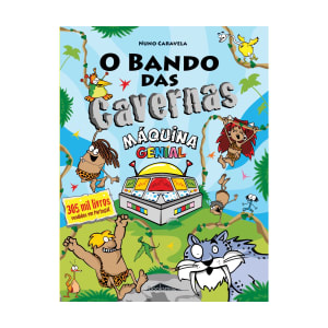 Imagem do produto Livro O Bando das Cavernas - Máquina Genial de Nuno Caravela