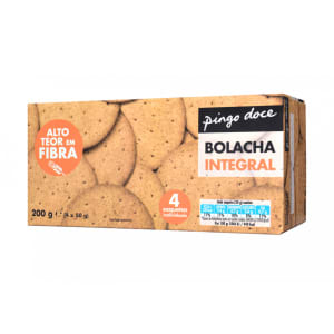 Imagem do produto Bolachas Integrais Pingo Doce - 4 un