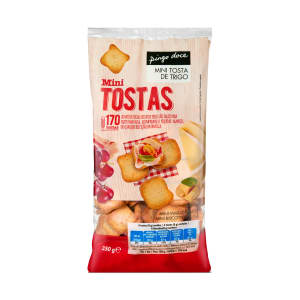 Imagem do produto Mini Tostas de Trigo Pingo Doce