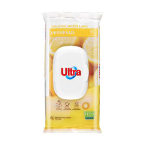 Imagem do produto Toalhitas de Limpeza Universal Limão Ultra