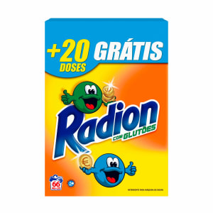 Imagem do produto Detergente Máquina da Roupa Pó Radion - 66 doses