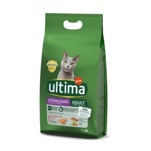 Imagem do produto Ração Seca para Gato Esterelizado Sabor Salmão Ultima