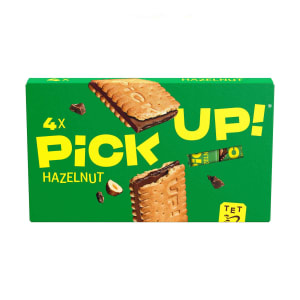 Imagem do produto Bolachas com Recheio Chocolate e Avelã Pick Up! - 4 un