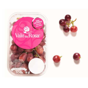 Imagem do produto Uva Rosada sem Graínha Vale da Rosa - Embalagem 0.5 Kg