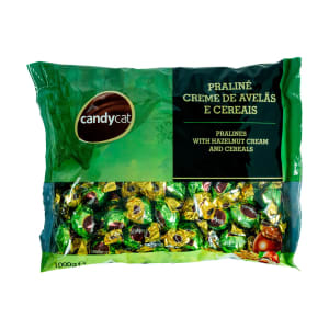 Bombons de Chocolate com Creme de Avelã e Cereais Candycat product image