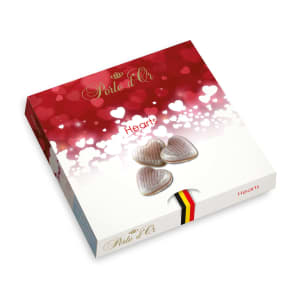 Bombons de Chocolate Corações Perle d'Or product image