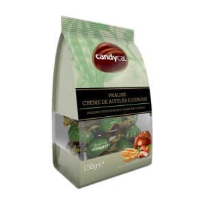 Bombons de Chocolate com Creme de Avelã e Cereais Candycat product image