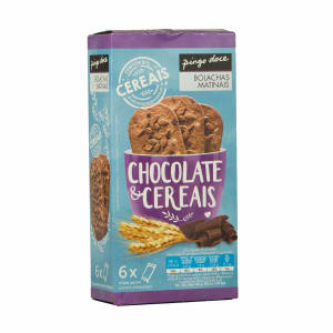 Imagem do produto Bolachas Matinais de Chocolate Pingo Doce - 6 un