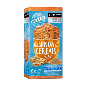 Bolachas Matinais de Quinoa e Papoila Pingo Doce - 6 un product image