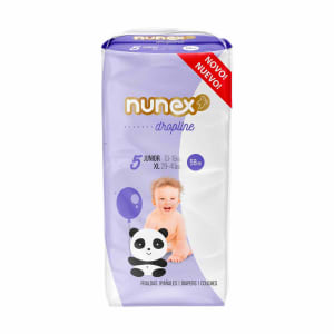 Imagem do produto Fraldas Dropline Tamanho 5 (13-18kg) Nunex - 58 un