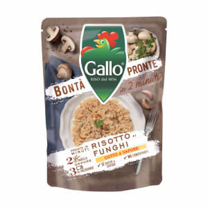 Imagem do produto Arroz Risotto Funghi Pronto a Comer Gallo