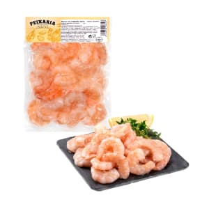 Imagem do produto Miolo de Camarão 60/10 Congelado - Embalagem 0.18 Kg