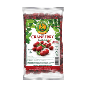 Imagem do produto Bagas de Cranberry Desidratado Cem Porcento