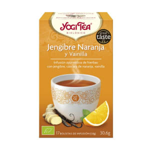 Imagem do produto Chá de Gengibre Laranja e Baunilha Bio Yogi Tea