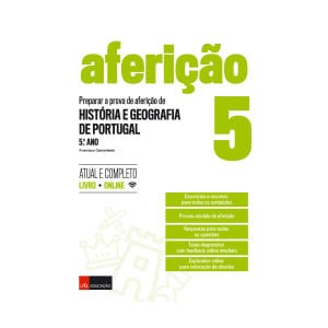 Imagem do produto Livro Provas de Aferição História e Geografia de Portugal 5º Ano