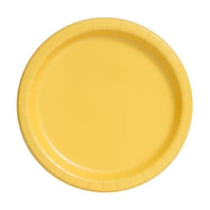 Pratos de Papel Amarelo 18cm Codipostal product image