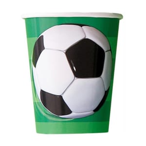 Copos de Papel Futebol 266ml Codipostal product image
